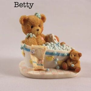 Cherished Teddies Betty "Bubblin" Over with Love